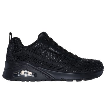 Skechers Uno – World of Gems – Zwart (155217-BBK)