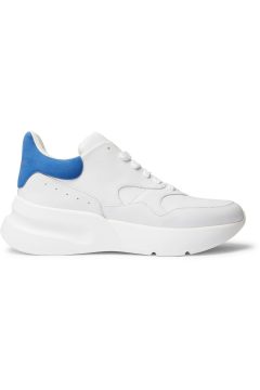Alexander McQueen Oversized Runner White Blue (575425 WHRUB)