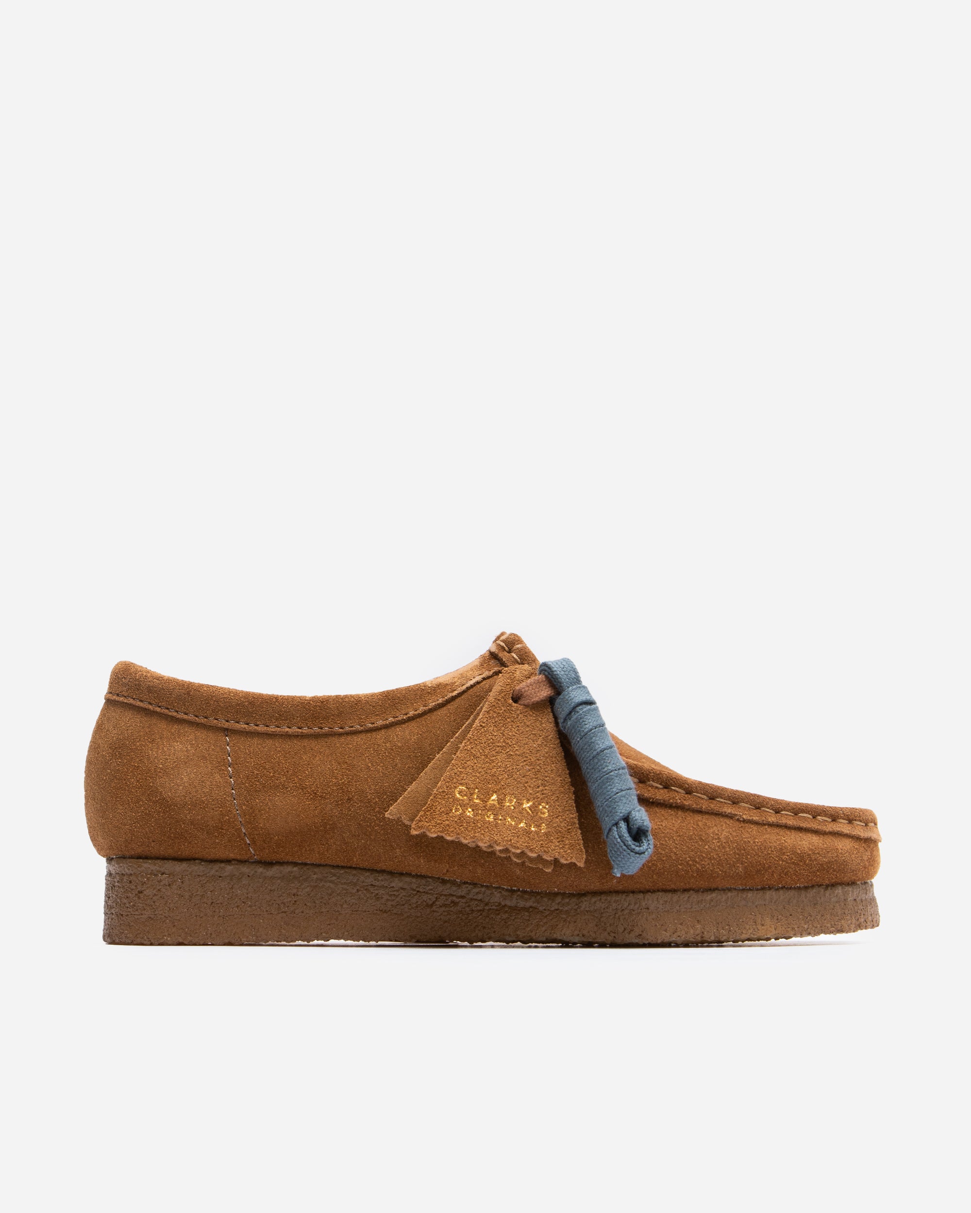 CLARKS ORIGINALS Wallabee Cola Suede – (112351-10)