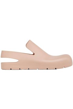 Bottega Veneta Rubber Slingback Puddle Shoe Peach Pink (658767V00P05475)