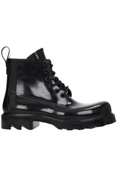Bottega Veneta Stride Lace Up Ankle Boot Black (676884V1AJ01000)