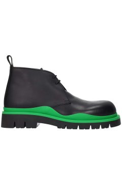 Bottega Veneta Tire Desert Boot Black Green (667074VBS503738)