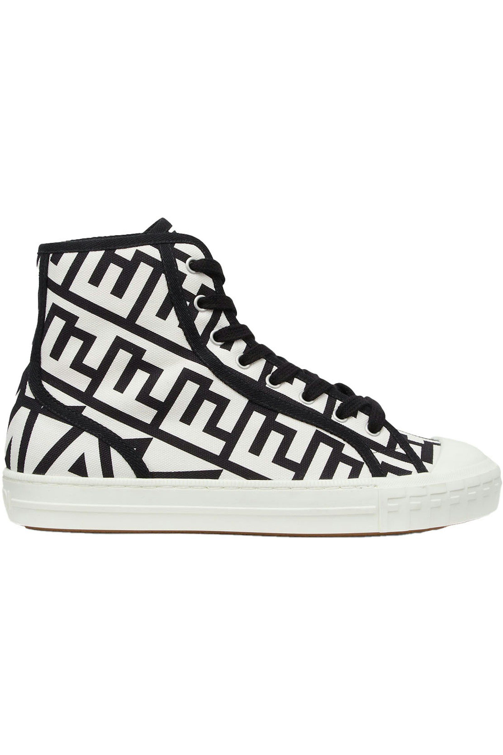 Fendi by Marc Jacobs Domino High-Tops Black White Canvas (8E8357AM54F0Z8D)
