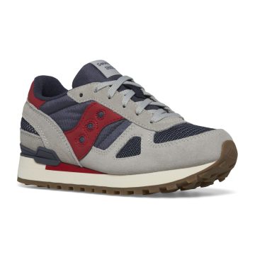 Saucony Shadow Original Sneaker Grey / Navy / Red (SK267821)