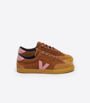 Veja VOLLEY SUEDE VEJA X MAKE MY LEMONADE COGNAC MARY (VM0303858A)