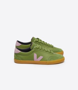 Veja VOLLEY LEATHER VEJA X MAKE MY LEMONADE KIWI ORCHID (VM2003859A)