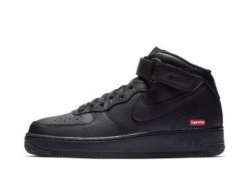 Nike x Supreme Air Force 1 Mid Box Logo (FZ8784-001)