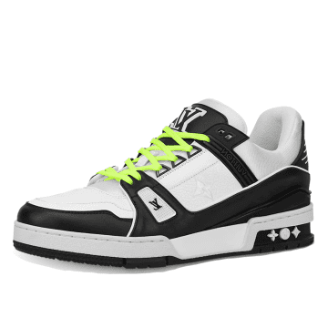 Louis Vuitton x Virgil Abloh LV Trainer Black White (1A812N)