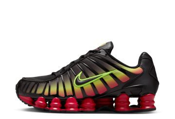 Nike Shox TL Volt & Fire Red (HJ9609-001)