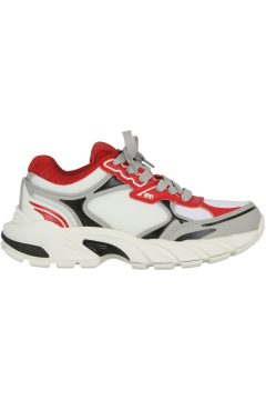 Heron Preston Block Stepper Low-Top Sneaker White Red (Women’s) (IA031S23 FAB00 80120)
