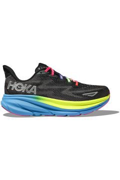 Hoka One One Clifton 9 Black All Aboard Multi-Color (Women’s) (1127896-BAAB)