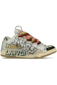Lanvin Curb Sneaker Graffiti (FM-SKRK11-STUD-P22-00M2)