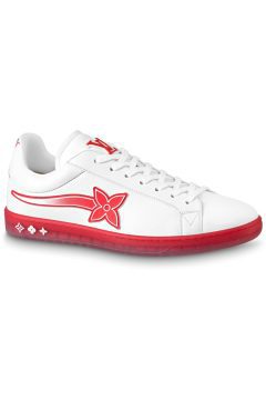 Louis Vuitton Luxembourg Samothrace Sneaker White Red (1A9FYM)