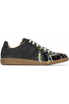 Maison Margiela Paint Replica German Army Trainer (GAT) Black (S57WS0240P1892963)