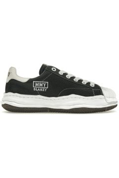 Maison Mihara Yasuhiro Blakey OG Sole Embossed Leather Low Black (A11FW717-BLK)