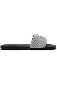 Marc Jacobs Leather Sandal Black Crystal (Women’s) (2R3FFS006F05-965)