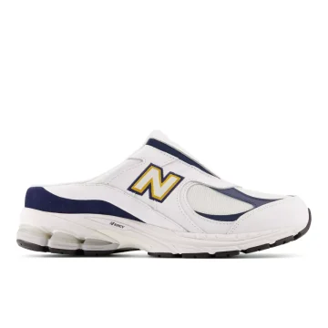 New Balance 2002R Mule White Navy Blue (M2002RMO)