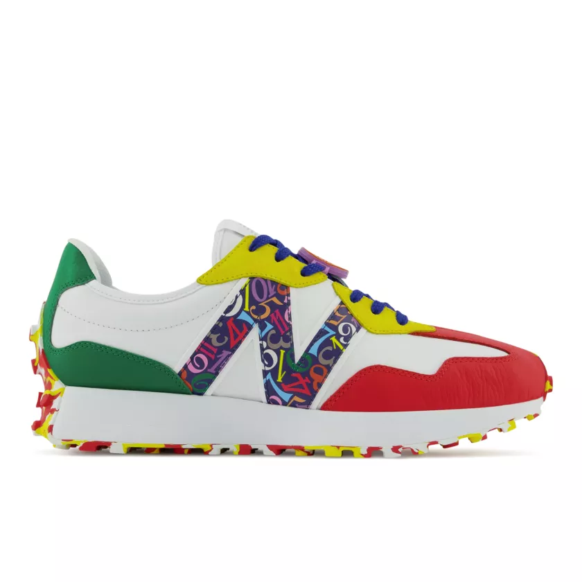 New Balance 327 Frank Muller White Multi-Color (MS327FMB)