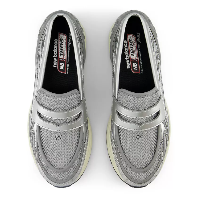 New Balance 1906 Loafer Metallic Silver Brand (U1906LAE)