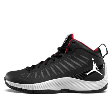 Air Jordan Super.Fly Black White Gym Red (528650-002)