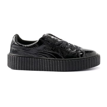 Puma Creeper Rihanna Fenty Cracked Leather Black (364465-01)