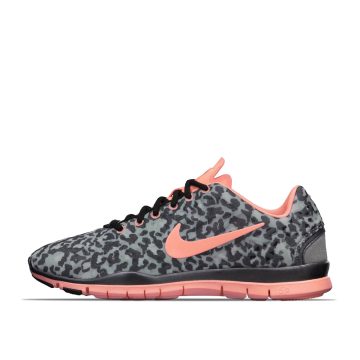 Nike Free TR Fit 3 Print 5.0 Leopard Stealth Atomic Pink (555159-007)