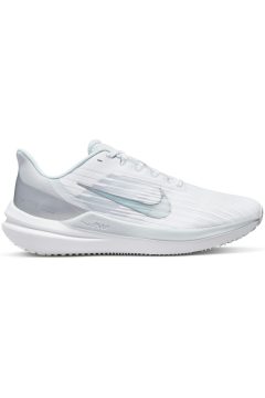 Nike Air Winflo 9 White Metallic Silver (Women’s) (DD8686-100)