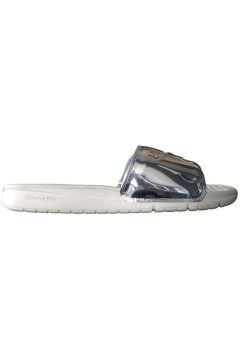 Nike Benassi Solarsoft Slide Liquid Silver (696116-002)