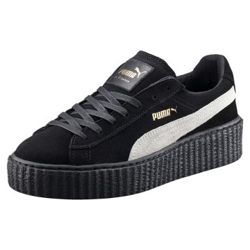 Puma Creepers Rihanna Fenty Black White (W) (361005-01)