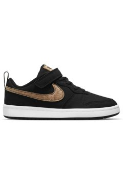 Nike Court Borough Low 2 Canvas Black Praline (PS) (DC7950-001)