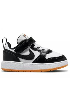 Nike Court Borough Low 2 White Black Kumquat (TD) (DN1230-100)