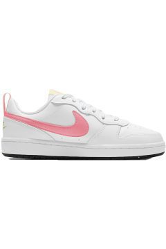 Nike Court Borough Low 2 White Light Citron (GS) (BQ5448-108)