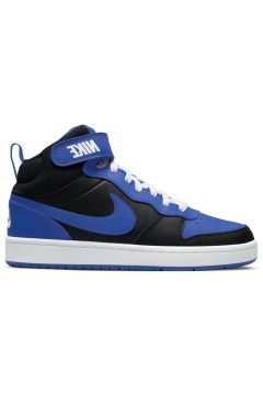 Nike Court Borough Mid 2 Black Game Royal (GS) (DM8872-001)