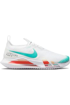 Nike Court React Vapor NXT HC White Habanero Red Pomegranate Washed Teal (CV0724-136)