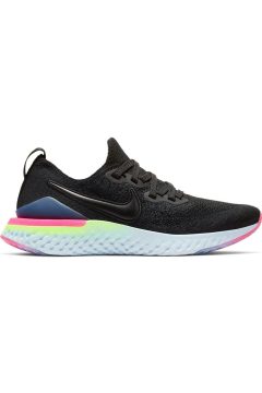 Nike Epic React Flyknit 2 Black Sapphire Hyper Pink (GS) (AQ3243-003)