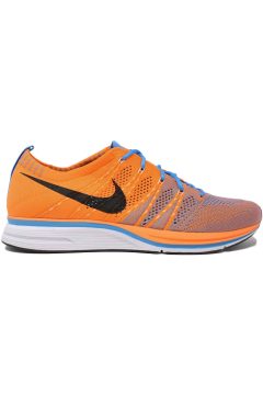 Nike Flyknit Trainer+ Total Orange Blue Glow (532984-884)