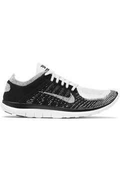 Nike Free 4.0 Flyknit White Black (631053-100)