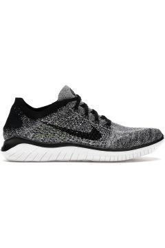 Nike Free RN Flyknit 2018 Black White Ombre (942838-101)