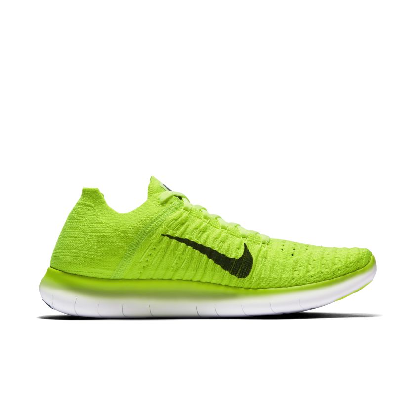 Nike Free RN Flyknit Medals Stand Volt (Women’s) (842546-700)
