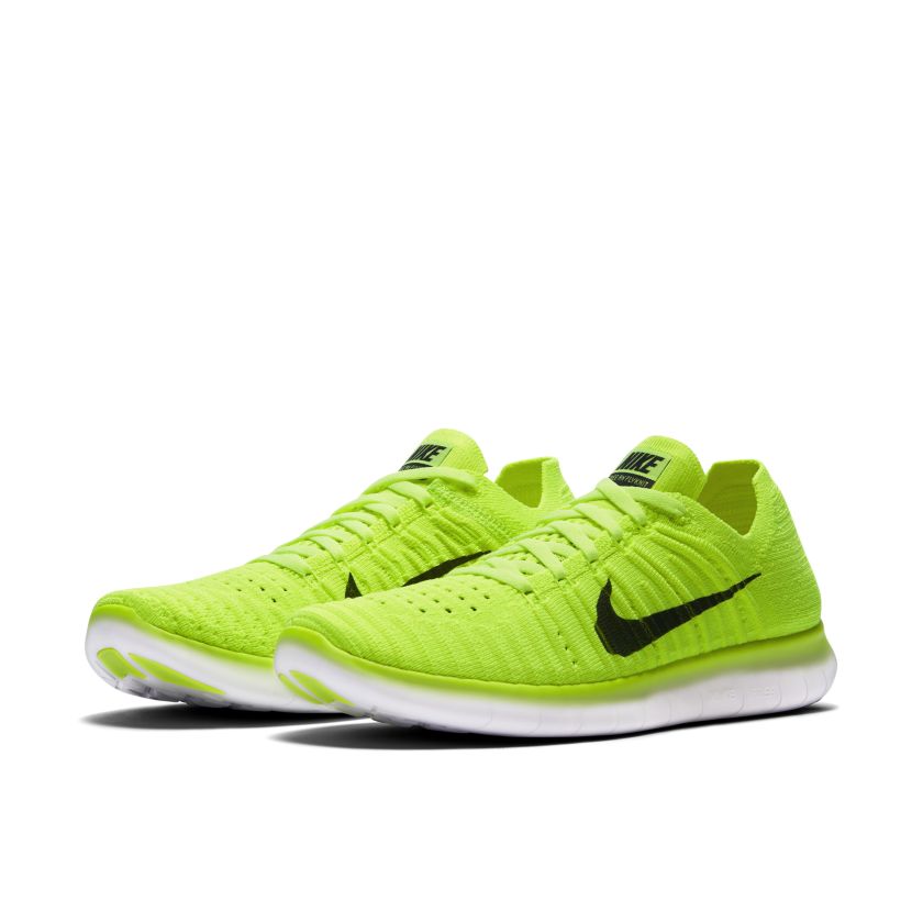Nike Free RN Flyknit Medals Stand Volt (Women’s) (842546-700)