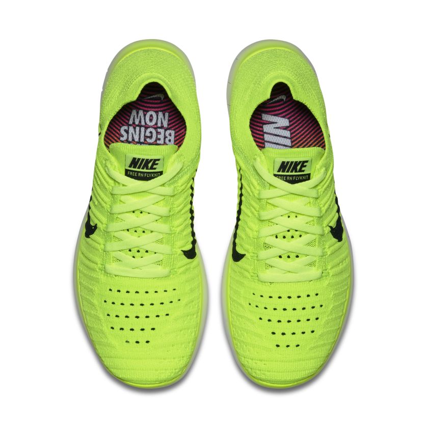 Nike Free RN Flyknit Medals Stand Volt (Women’s) (842546-700)