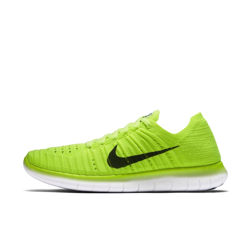 Nike Free RN Flyknit Medals Stand Volt (Women’s) (842546-700)