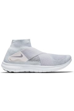 Nike Free RN Motion Flyknit Triple White (880845-100)