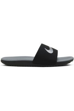 Nike Kawa Slide Black Metallic Silver (GS/PS) (819352-009)