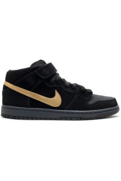 Nike SB Dunk Mid Obsidian Metallic Gold (314383-474)