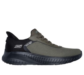 Skechers Skechers Slip-ins: BOBS Sport Squad Chaos – Olijf (118309-OLV)