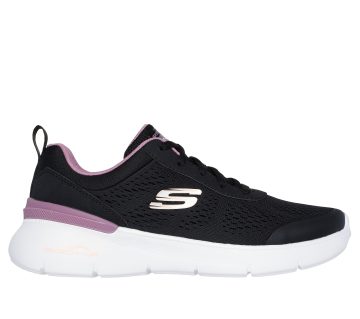 Skechers Skech-Air Dynamight 2.0 – New Heights – Zwart / Mauve (150370-BKMV)