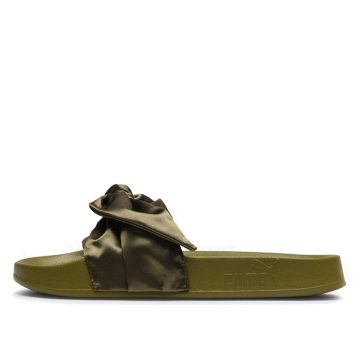 Puma x Fenty Womens Bow Slide Rihanna Olive (365774-01)