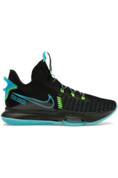 Nike LeBron Witness 5 Black Light Blue Fury (CQ9381-004/CQ9380-004)