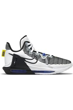 Nike LeBron Witness 6 White Persian Purple Shock Yellow (DC8994-100)